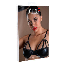 DARING Intimates Soutien-Gorge Wetlook Noir